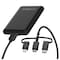 Otterbox Mobile Charging Kit Power Bank 5,000 Mah And 3 In 1 Cable 1m, Black 78-80638 - alternate 1